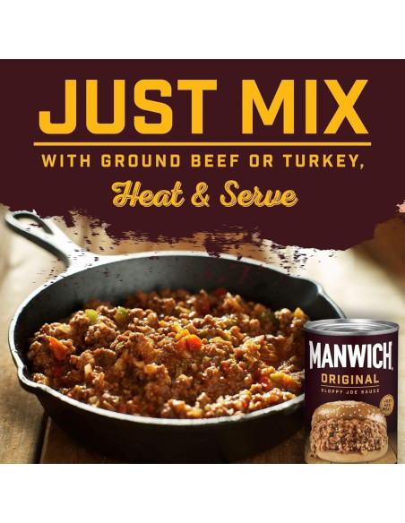 Manwich Salsa Hamburguesa Sloppy Joe - My American Market
