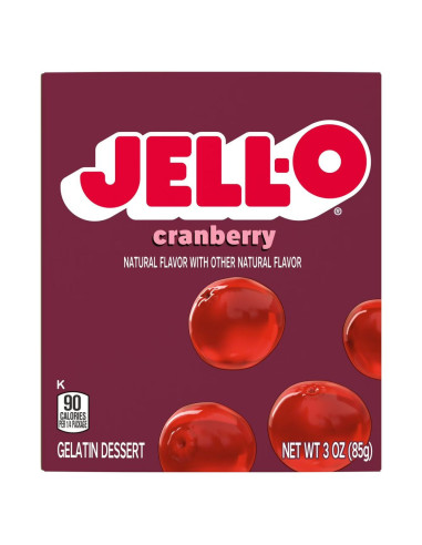 Jello Cranberry - My American Market