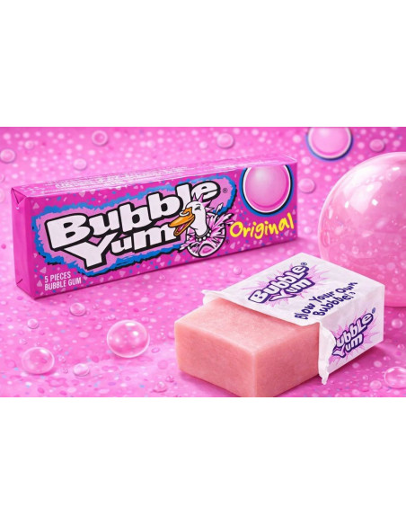 Bubble Yum - Original (chewing-gum tendre, lot de 5) - My American Market