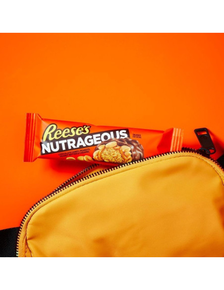 Reese's - Nutrageous (barre cacahuètes, caramel et beurre de cacahuète) - My American Market