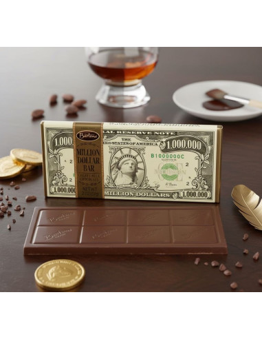 Barton's Million Dollar Chocolate Bar - Creamy Milk - My American Market