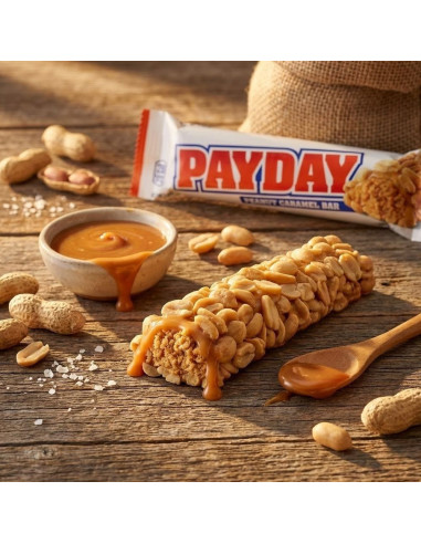 Hershey's - PayDay (barre cacahuètes et caramel) - My American Market