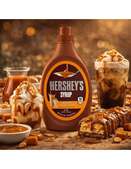 Hershey's - Caramel Syrup (sirop nappage au caramel) - My American Market