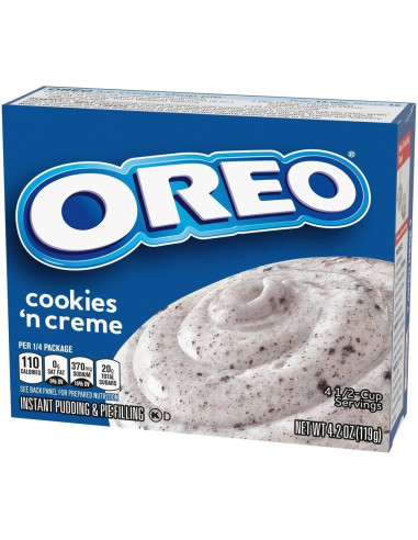 Jello Pudin Instantáneo Galletas Oreo Y Crema - My American Market