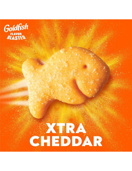 Goldfish - Xtra Cheddar (crackers au fromage) - My American Market
