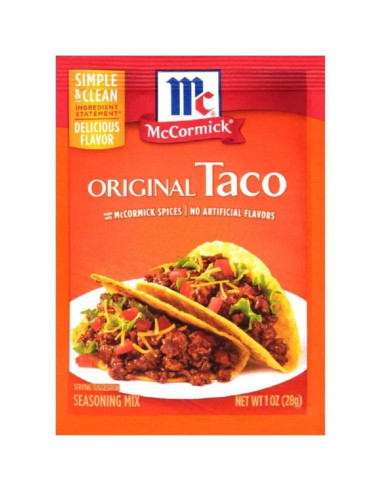 Mccormick'S Aderezo Taco Original Preparado - My American Market