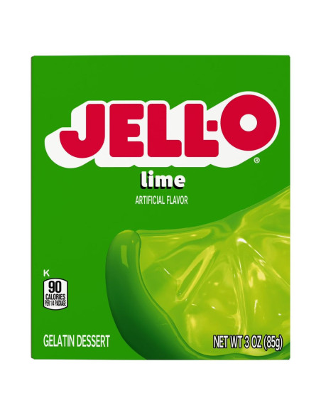Jell-O Gelatina Lime - My American Market