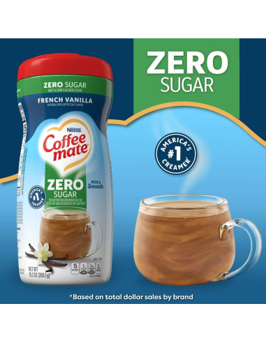 Coffee Mate Vanilla Sugar Free - My American Market