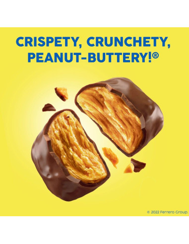 Butterfinger - Minis (mini barres chocolatées croustillantes) - My American Market