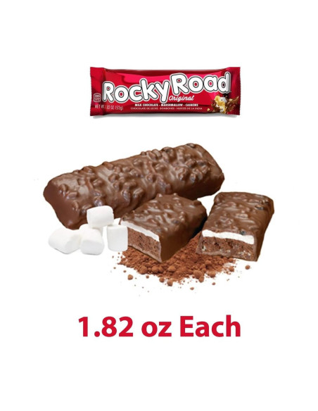 Annabelle's - Rocky Road (barretta al cioccolato con marshmallow e anacardi) - My American Market