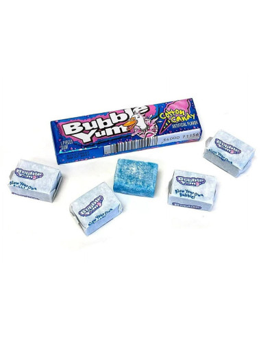 Bubble Yum - Cotton Candy (chewing-gum barbe à papa, lot de 5) - My American Market