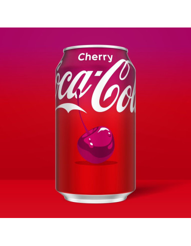 Coca-Cola - Cherry (Coca goût cerise) - My American Market