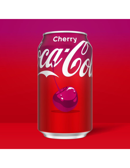 Coca-Cola - Cherry (Coca gusto ciliegia) - My American Market