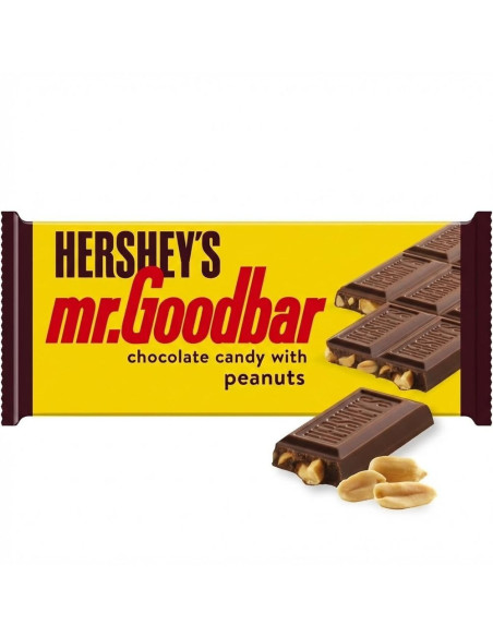 Hershey's - Mr Goodbar (barre chocolat au lait et cacahuètes) - My American Market