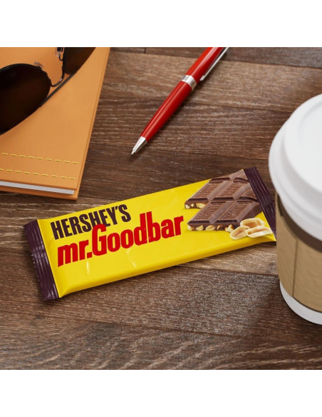 Hershey's - Mr Goodbar (barre chocolat au lait et cacahuètes) - My American Market