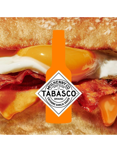 Tabasco Salsa Piccante Cayenne All'Aglio - My American Market