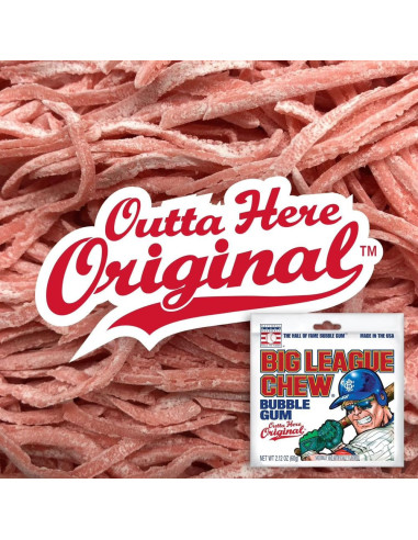 Big League Chew Bubble Gum Original - My American Market