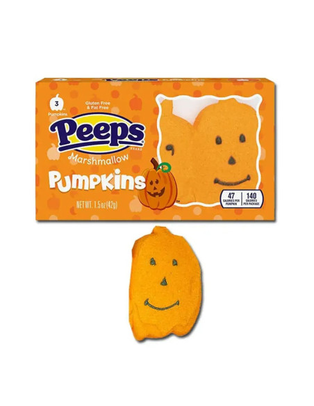 Peeps Chamallows Calabazas - My American Market