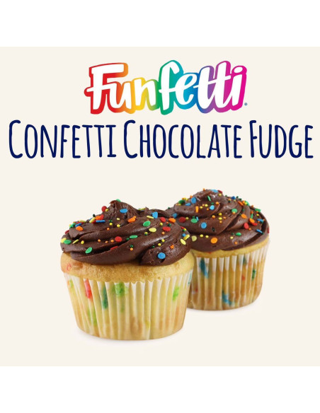 Pillsbury Frosting Funfetti Chocolate Fudge - My American Market