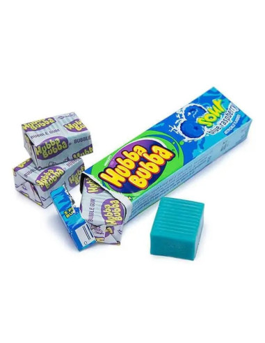 Hubba Bubba - Max Sour Blue Raspberry (chewing-gum acidulé framboise bleue) - My American Market