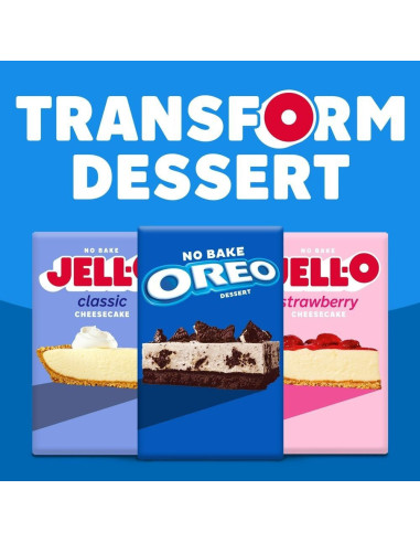 Jello No Bake Oreo Dessert Mix - My American Market
