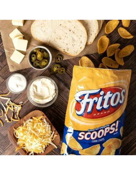 Fritos - Scoops! (chips de maïs en forme de coupelle) - My American Market
