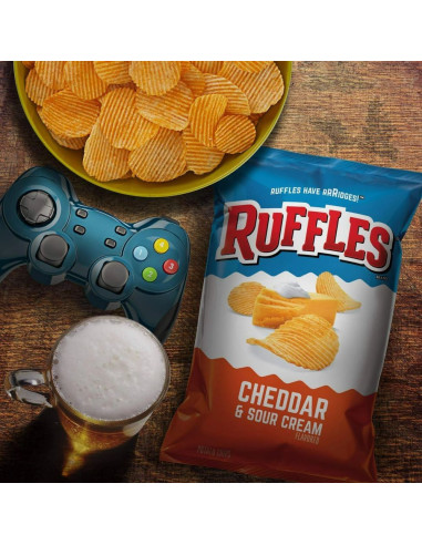 Ruffles Cheddar & Sour Cream Large - My American Market