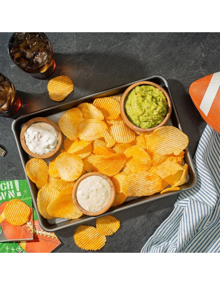 Ruffles - Cheddar & Sour Cream (chips ondulées cheddar-crème) - My American Market