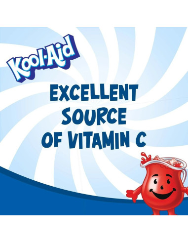 Kool-Aid Bibita In Polvere Gusto Lampone Azzurro - My American Market