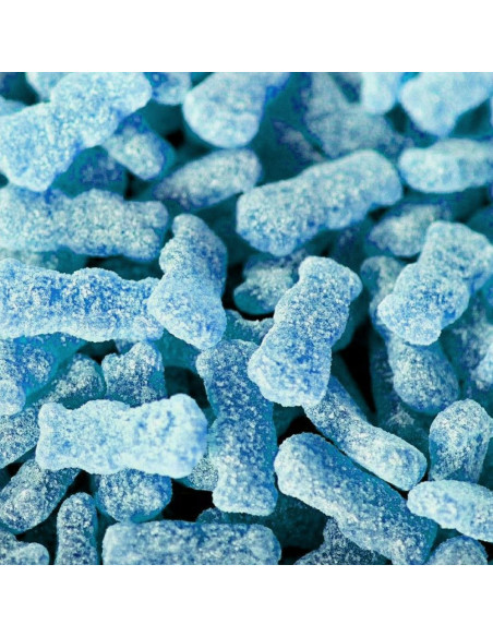 Sour Patch Kids - Blue Raspberry (bonbons acidulés framboise bleue) - My American Market