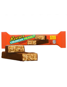 Reeses Crunchy Barra Chocolate Rellena Cacahuetes King Size - My American Market 2