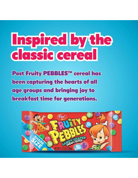 POST BARRA GOLOSA CON CEREALES FRUITY PEBBLES - My American Market