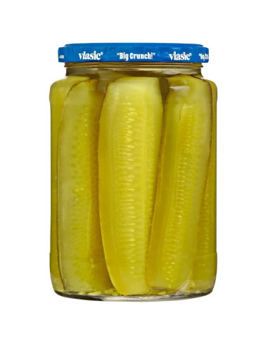 Vlasic - Kosher Dill Spears Small (quartiers de cornichons à l'aneth) - My American Market