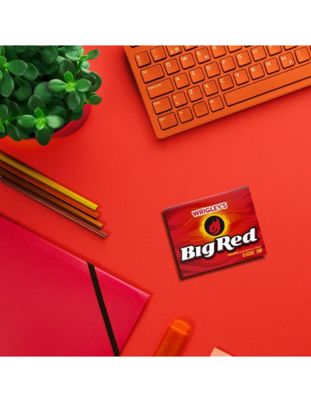 Wrigley Big Red Chewing Gum (15 Pezzi) - My American Market