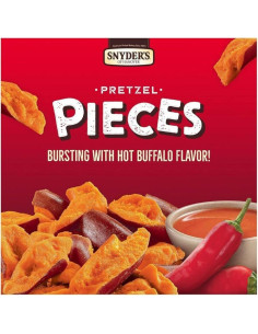 Snyder's Hot Buffalo Wing Pretzel Pieces - My American Market 2