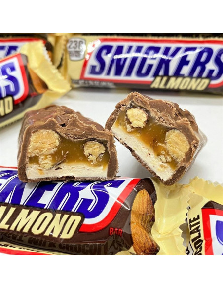 Snickers Almond Chocolatina Con Almendras - My American Market