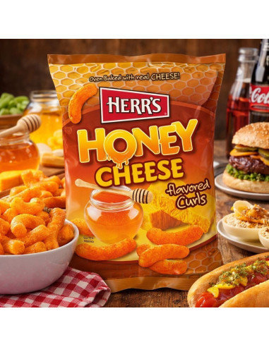 Herr'S Hot Patatine Soffiate Miele E Formaggio - My American Market