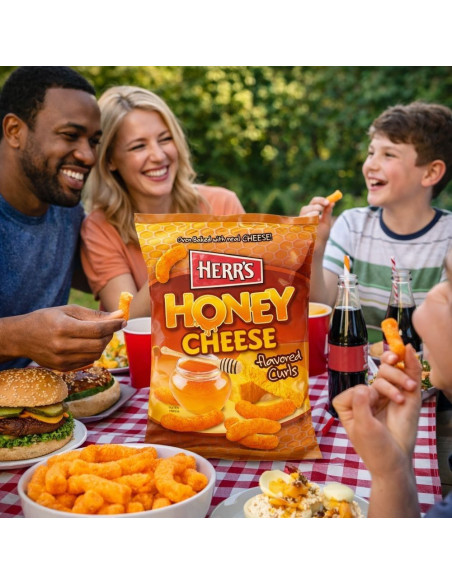 Herr'S Hot Patatine Soffiate Miele E Formaggio - My American Market
