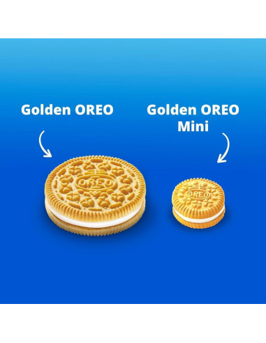 Oreo - Mini Golden, biscotti vaniglia | My American Market