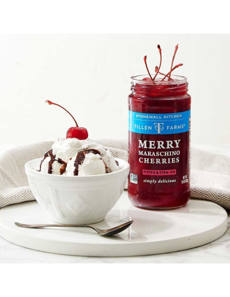 Tillen Farms - Fire & Spiced Maraschino Cherries | My American Market