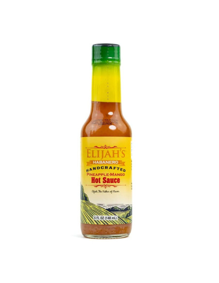 Elijah's - Pineapple-Mango Habanero Hot Sauce | My American Market