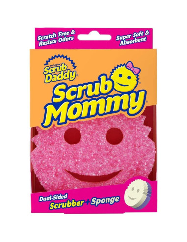 Scrub Mommy - Dual-Sided Scrubber + Sponge | My American Market