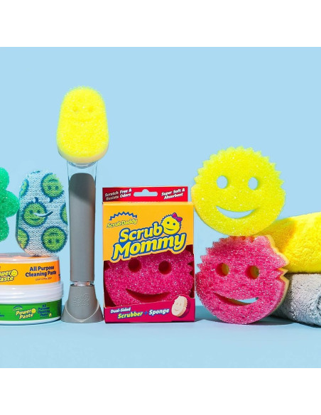 Scrub Mommy - Dual-Sided Scrubber + Sponge | My American Market