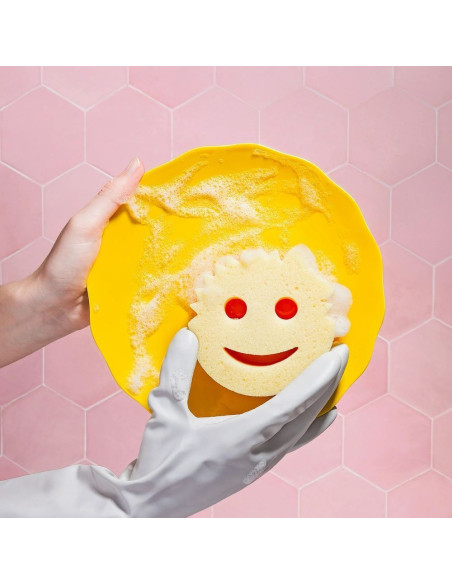 Scrub Mommy - Dual-Sided Scrubber + Sponge | My American Market