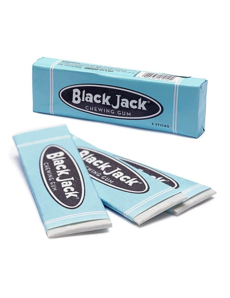 Black Jack - Chewing Gum, licorice | My American Market