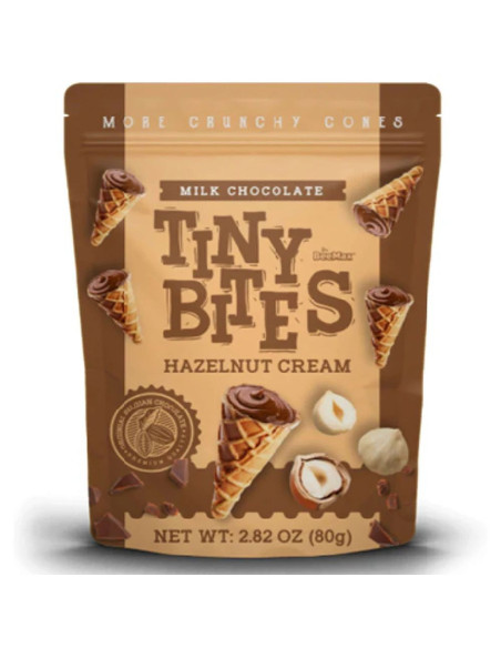 Tiny Bites - Waffle Cones Hazelnut Cream | My American Market