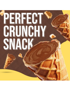 Tiny Bites - Waffle Cones Hazelnut Cream | My American Market 2
