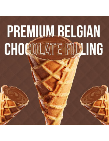 Tiny Bites - Waffle Cones Hazelnut Cream | My American Market