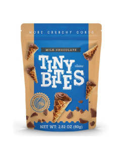 Tiny Bites - Waffle Cones Milk Chocolate | My American Market