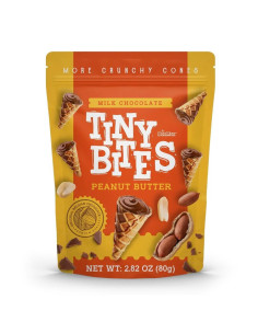 Tiny Bites - Waffle Cones Peanut Butter | My American Market